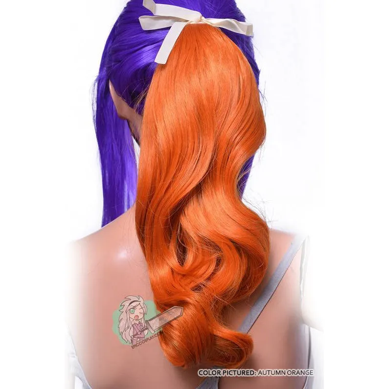 18" Ponytail Wrap - Autumn Orange