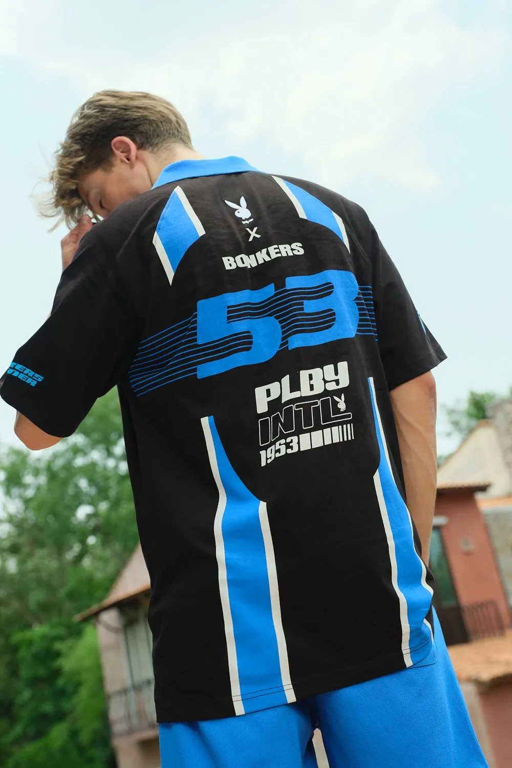 53 Racer Playboy Oversized Polo