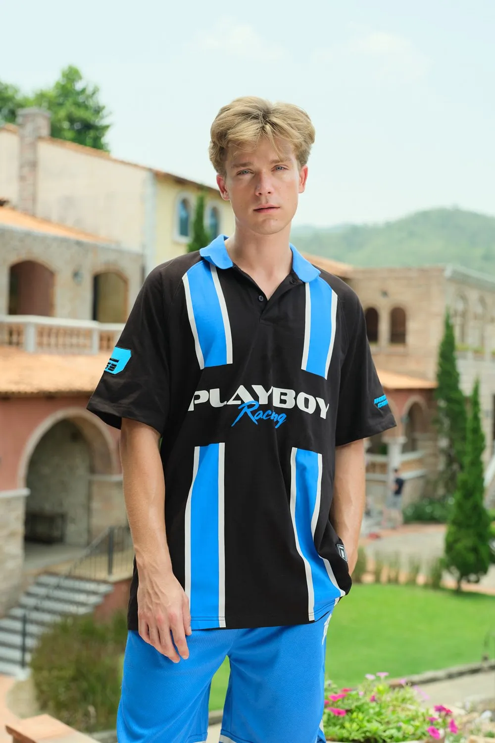 53 Racer Playboy Oversized Polo