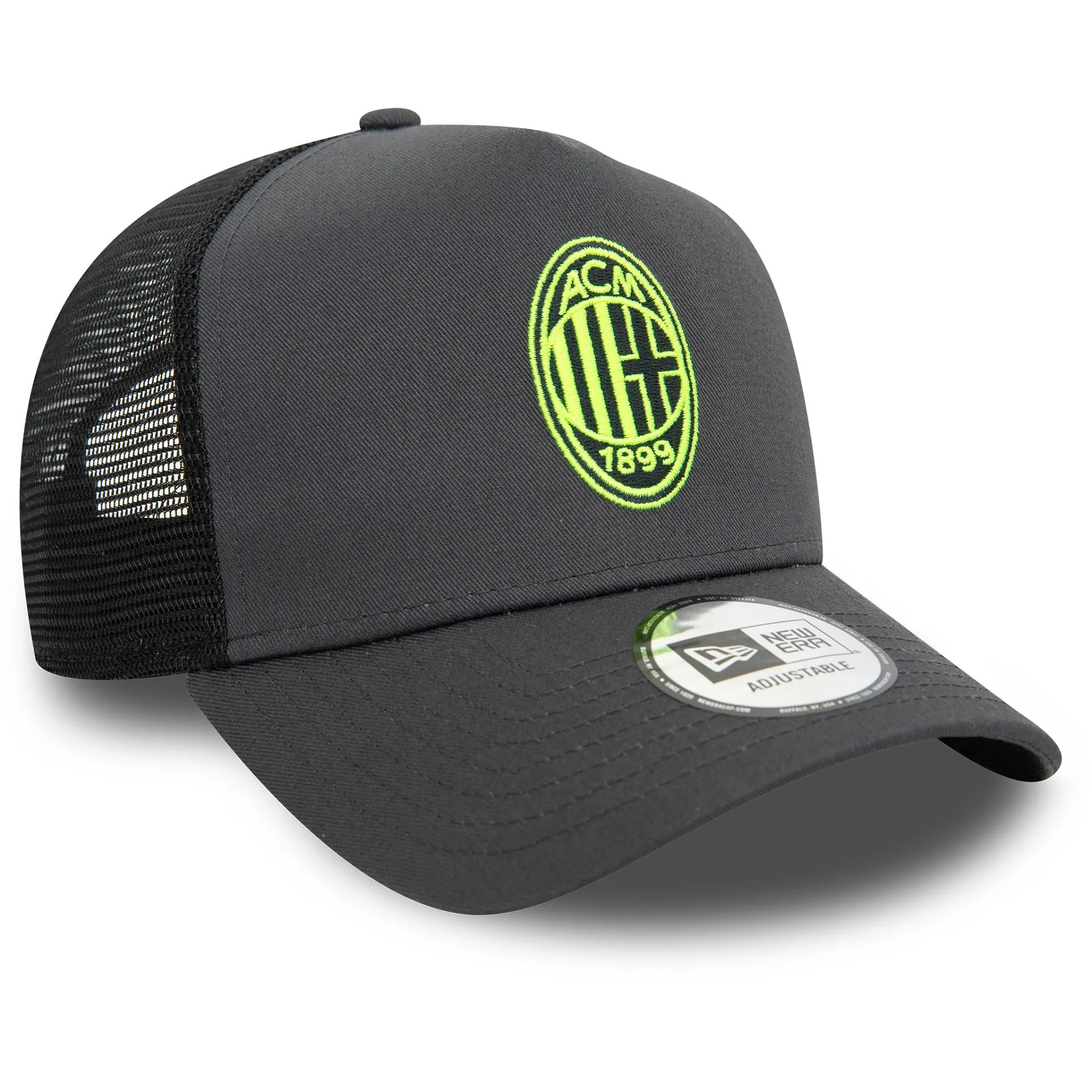 AC Milan Seasonal Dark Grey 9FORTY E-Frame Adjustable Trucker Cap