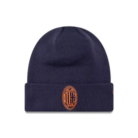 AC Milan Seasonal Navy Cuff Knit Beanie Hat