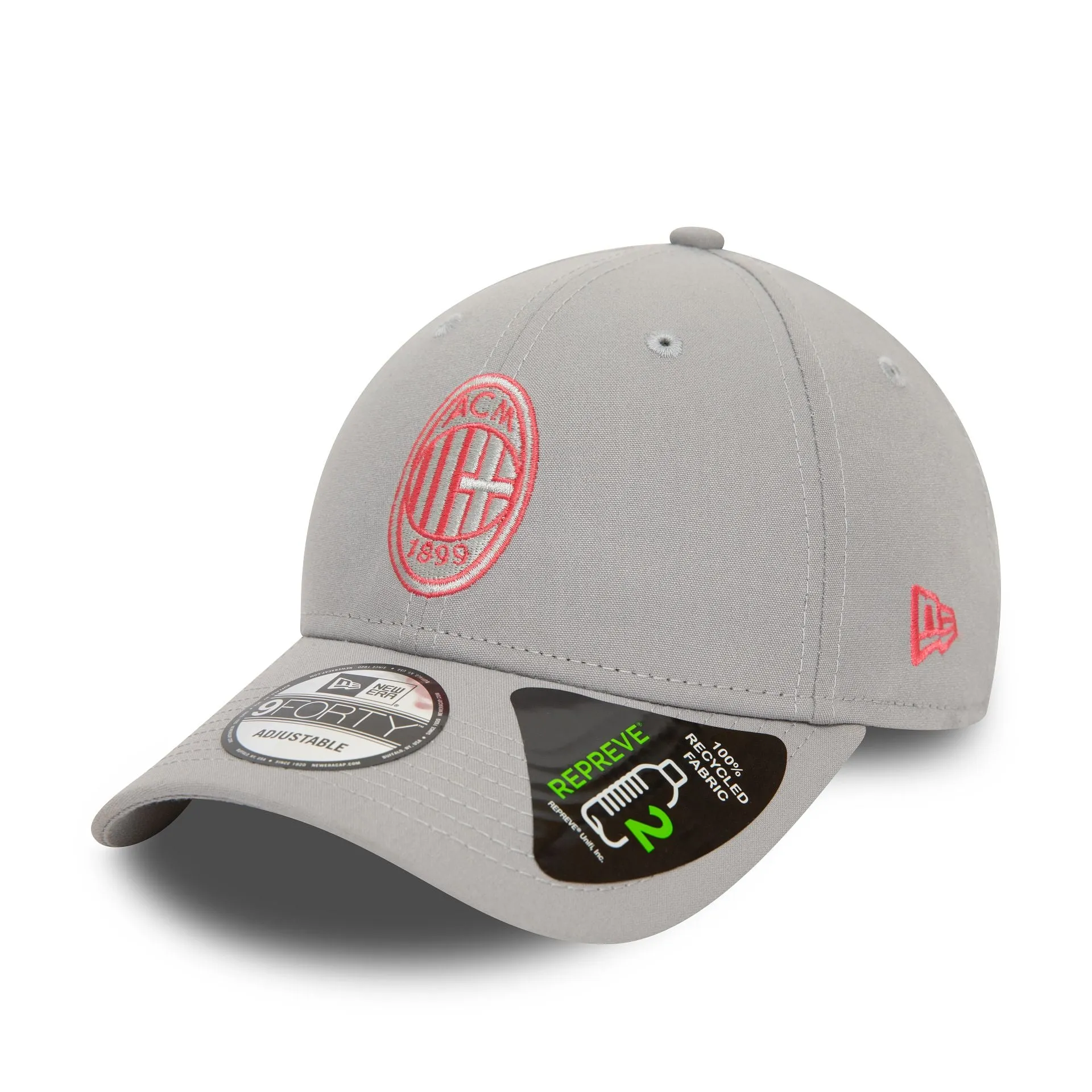 AC Milan Seasonal Pop Grey Repreve 9FORTY Adjustable Cap