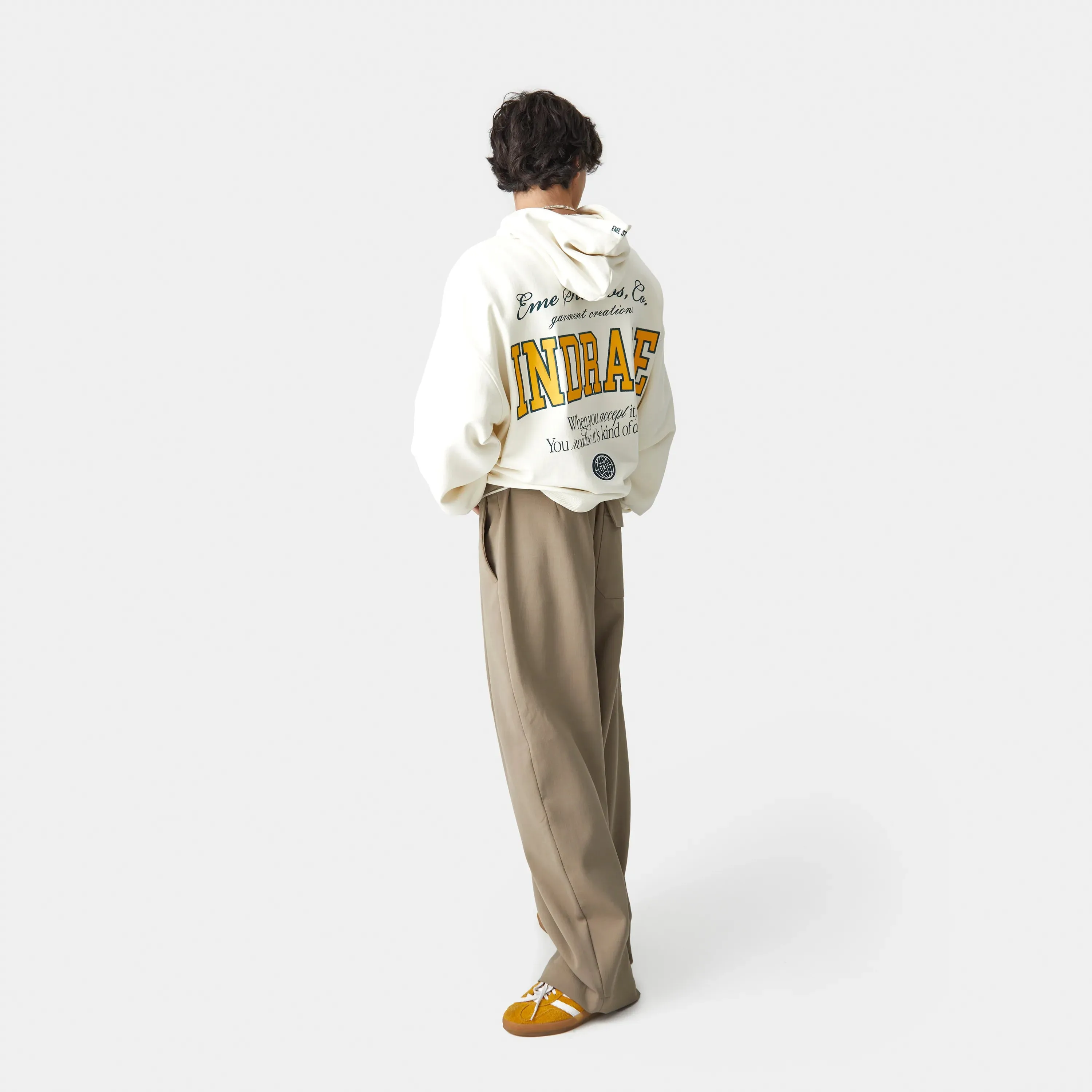 Acceptance Off Sand Oversized Hoodie