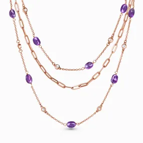 Amethyst Necklace - Wild Child