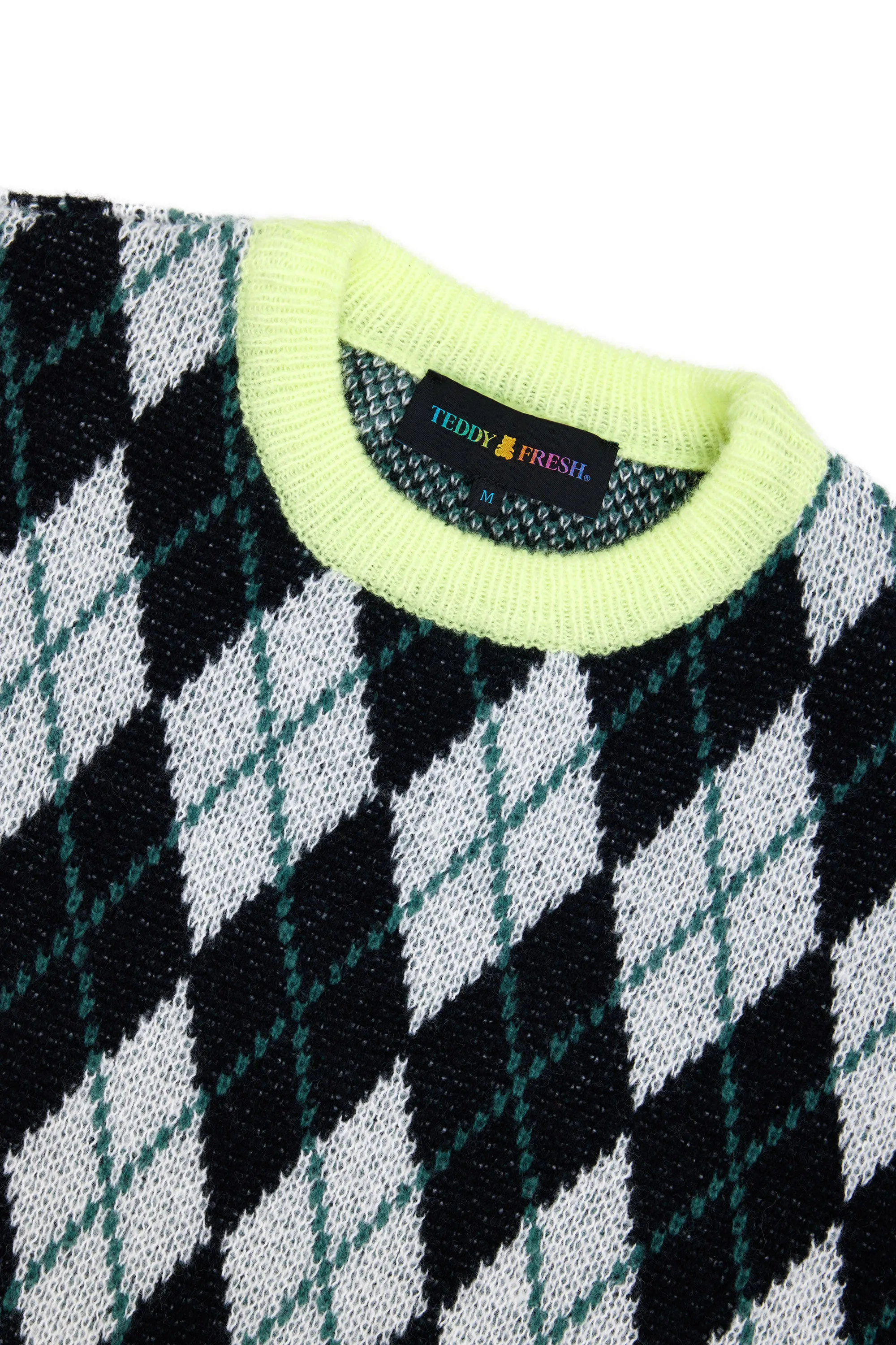 Argyle Block Sweater