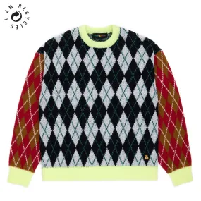 Argyle Block Sweater