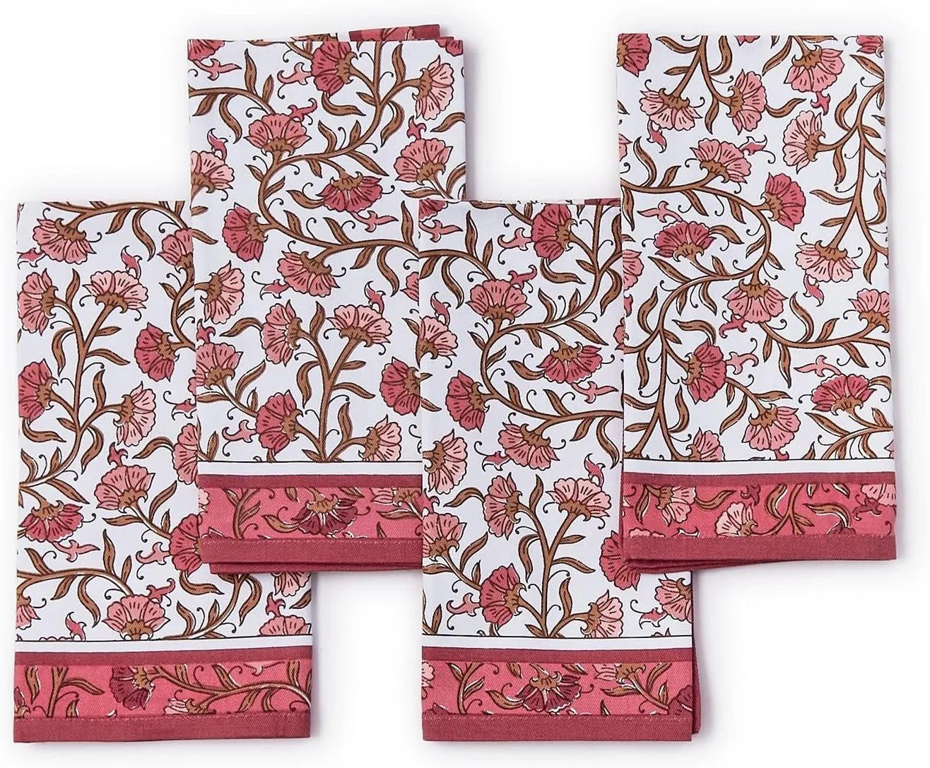 Autumn Blush Napkins Set/4