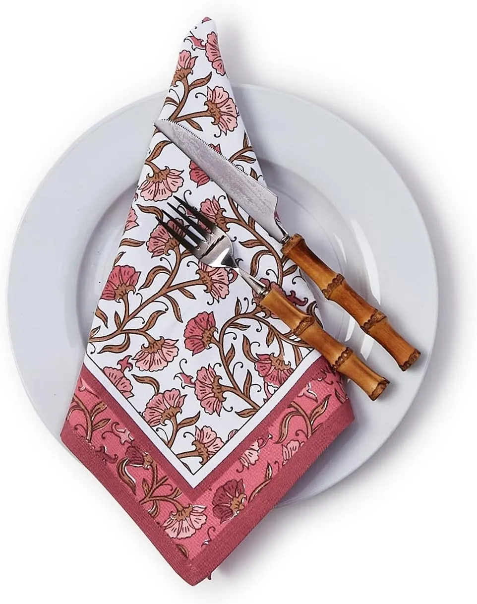 Autumn Blush Napkins Set/4