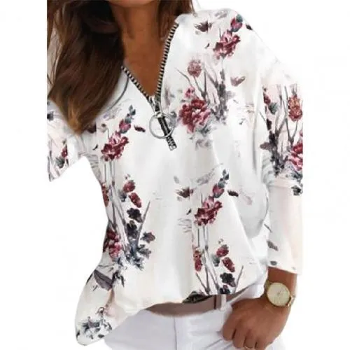 Autumn Breathable Loose Women Blouse