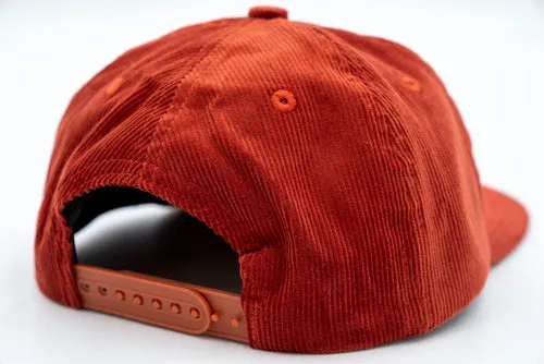 Autumn Corduroy Snapback - Rust Artist Series