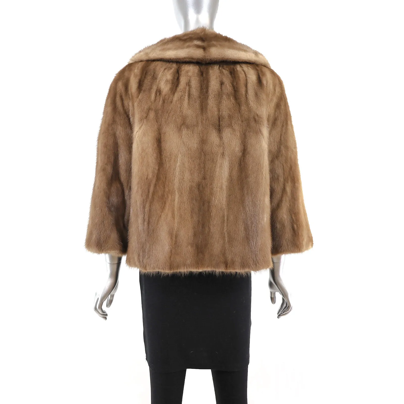 Autumn Haze Mink Jacket- Size M