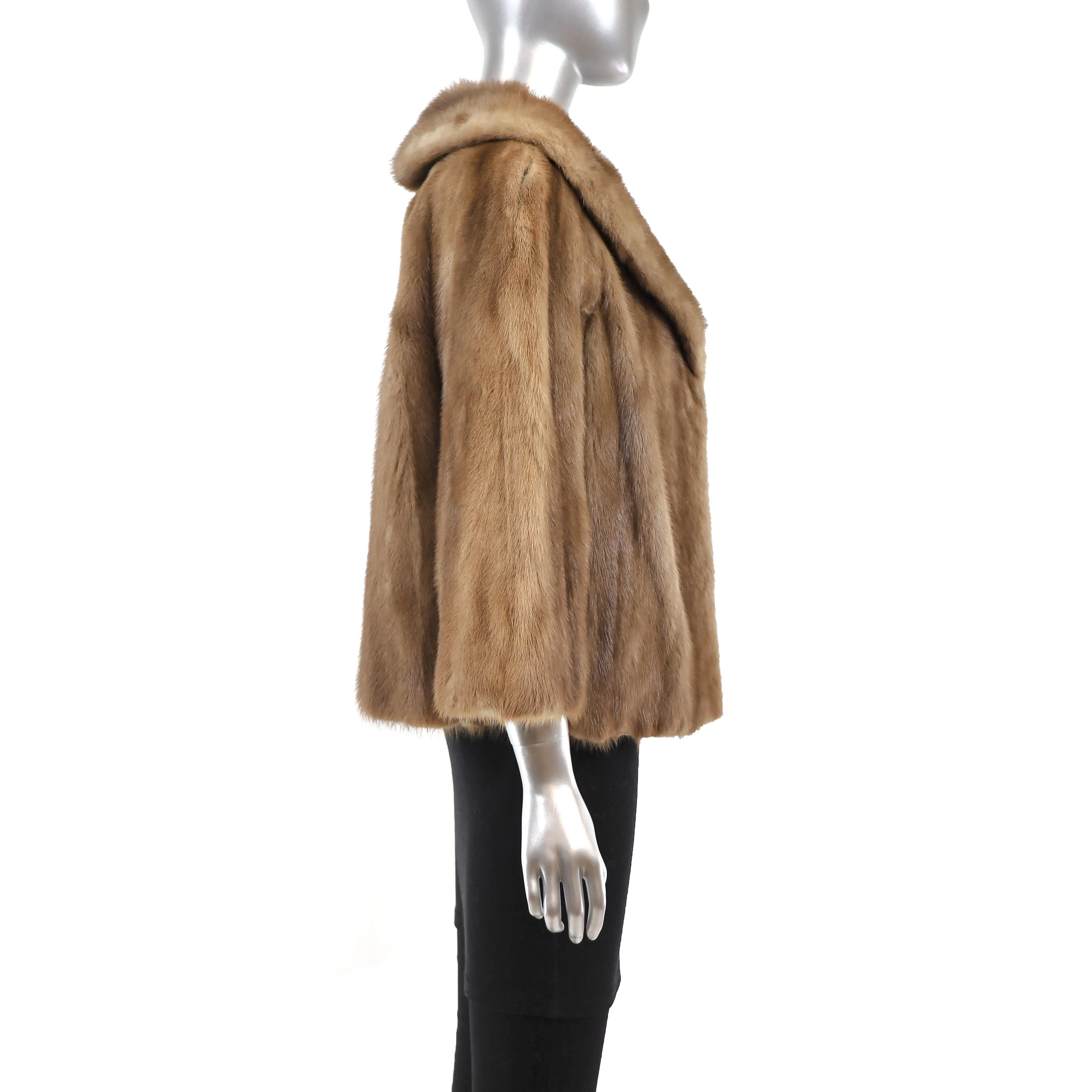 Autumn Haze Mink Jacket- Size M