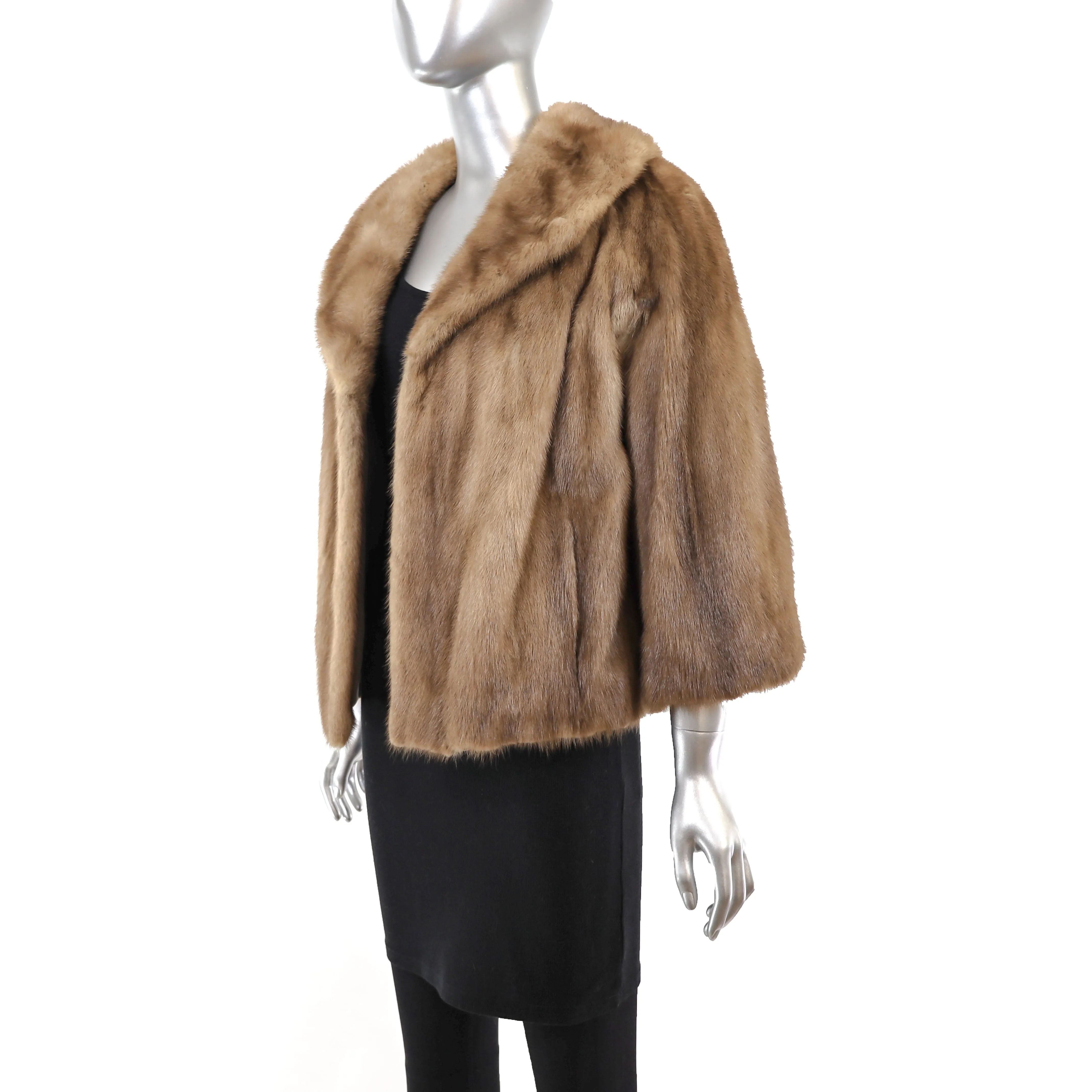 Autumn Haze Mink Jacket- Size M