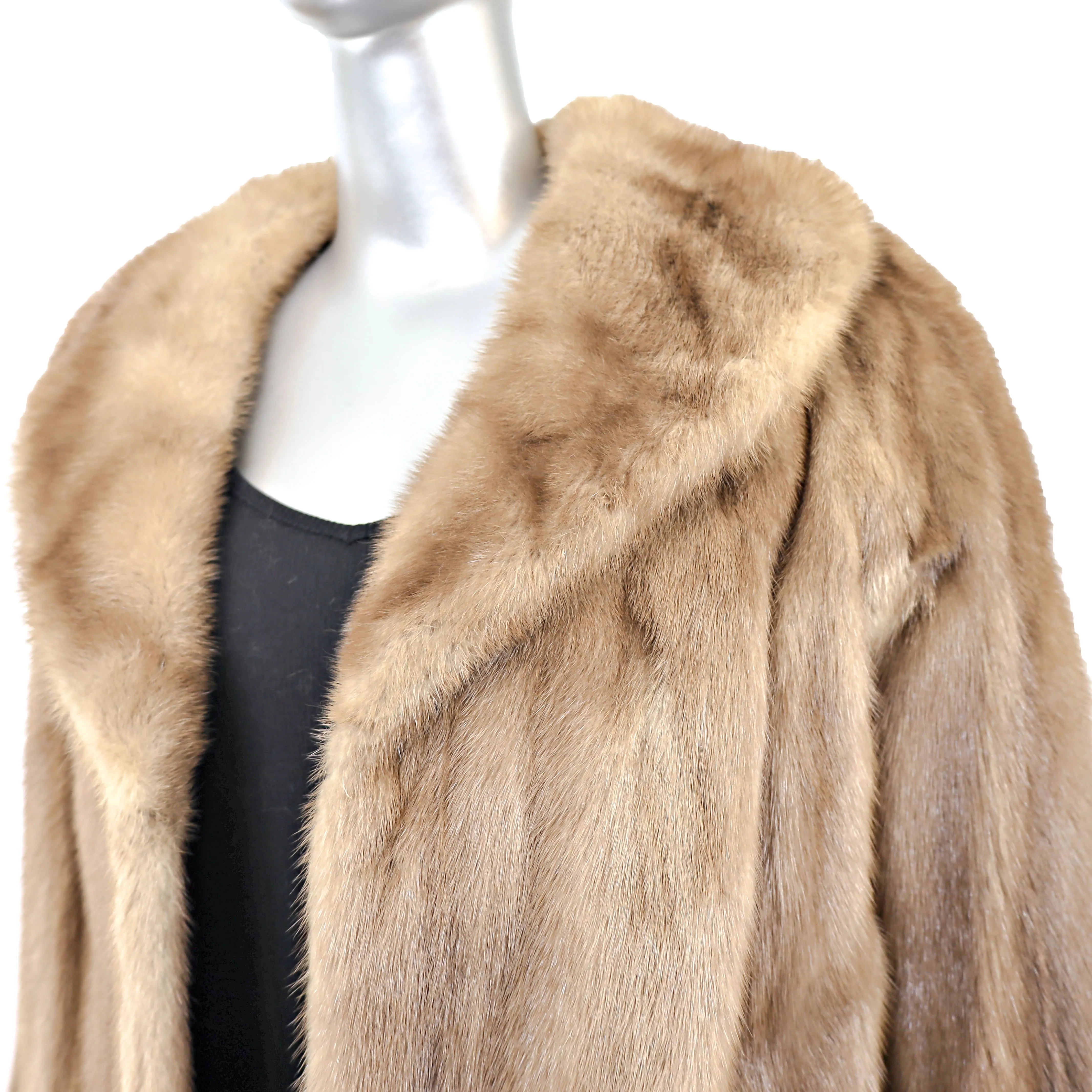 Autumn Haze Mink Jacket- Size M