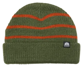 Autumn Headwear Vintage Beanie - Army Green