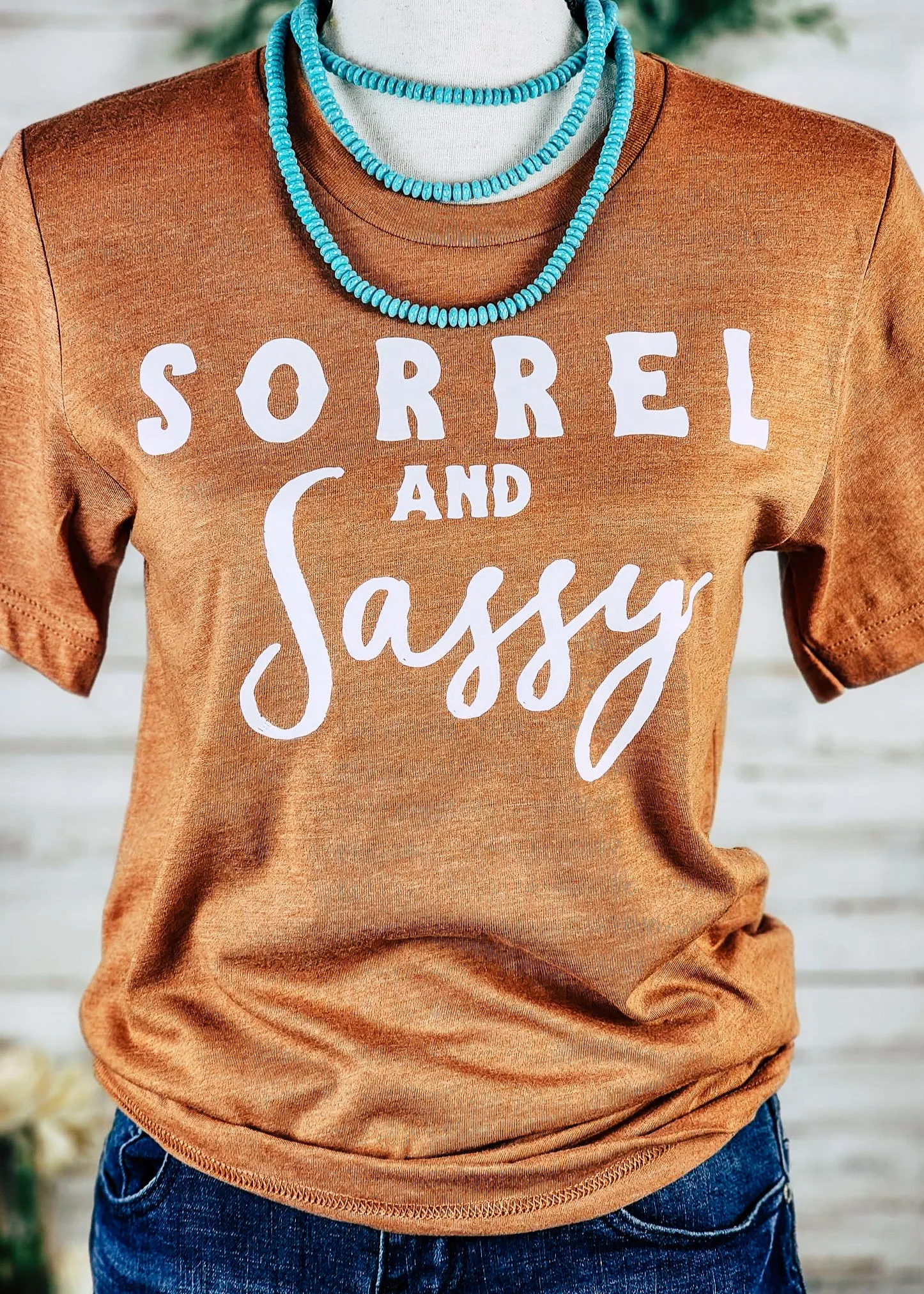 Autumn Sorrel & Sassy Short Sleeve Graphic Tee