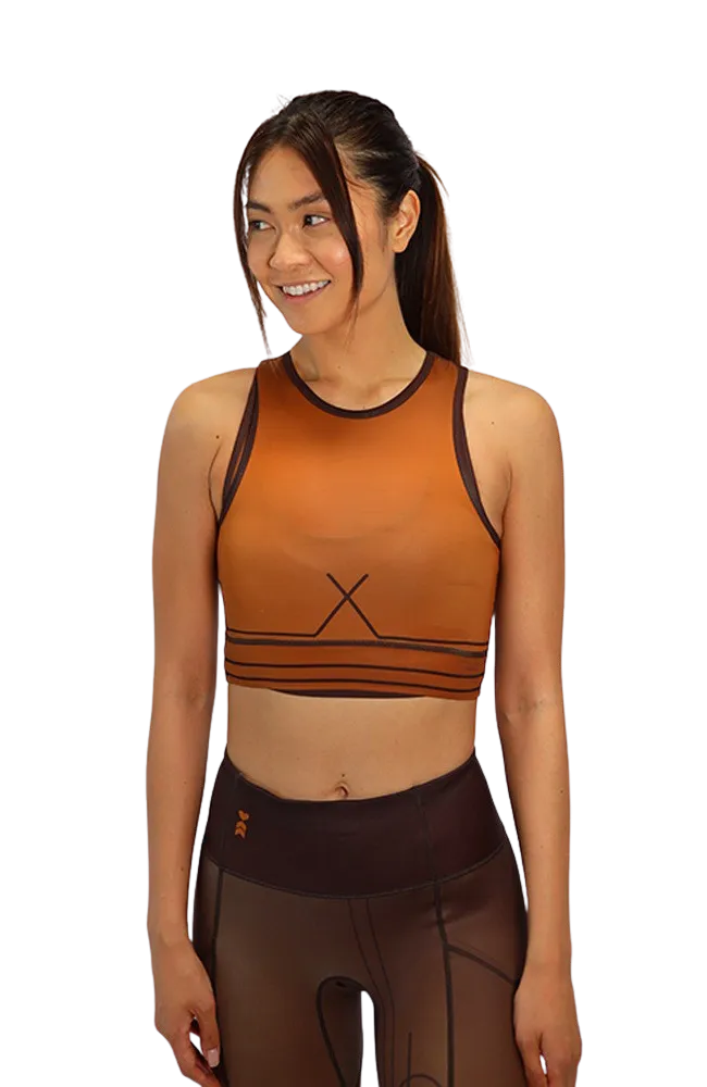 Autumn Women's Running Tech Crop Top