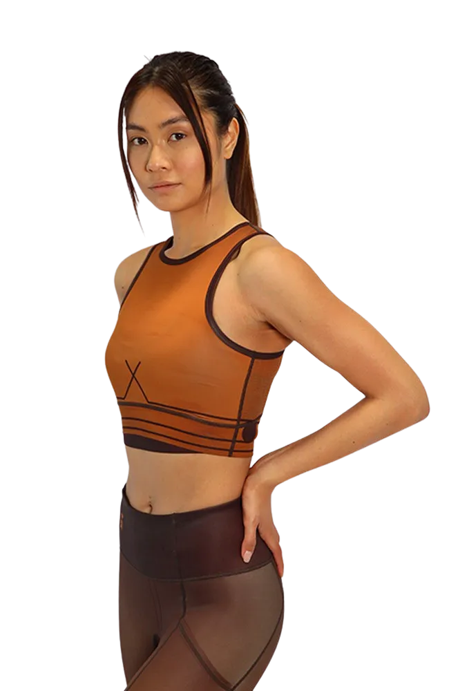 Autumn Women's Running Tech Crop Top