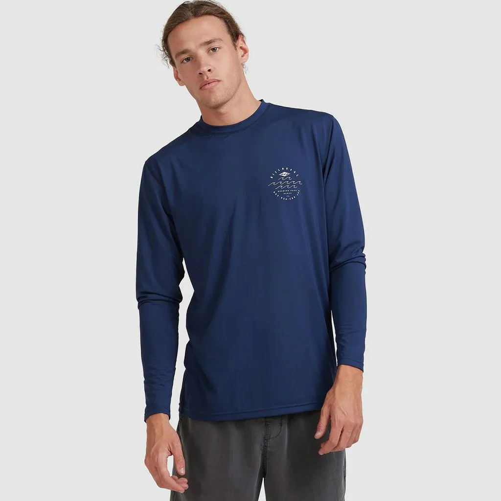 Billabong Wavey Davey Loose Fit Long Sleeve Rash Vest