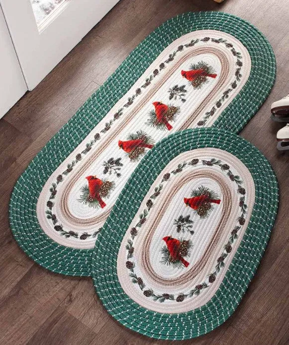 Braided Seasonal Rugs 2pcs