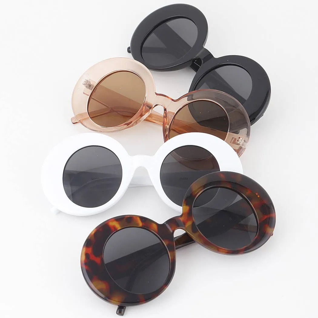 Bulky Oversized Round Sunglasses