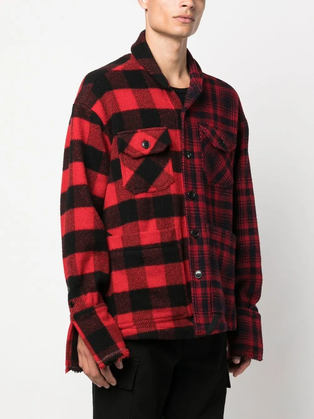 Checked Shirt Jacket