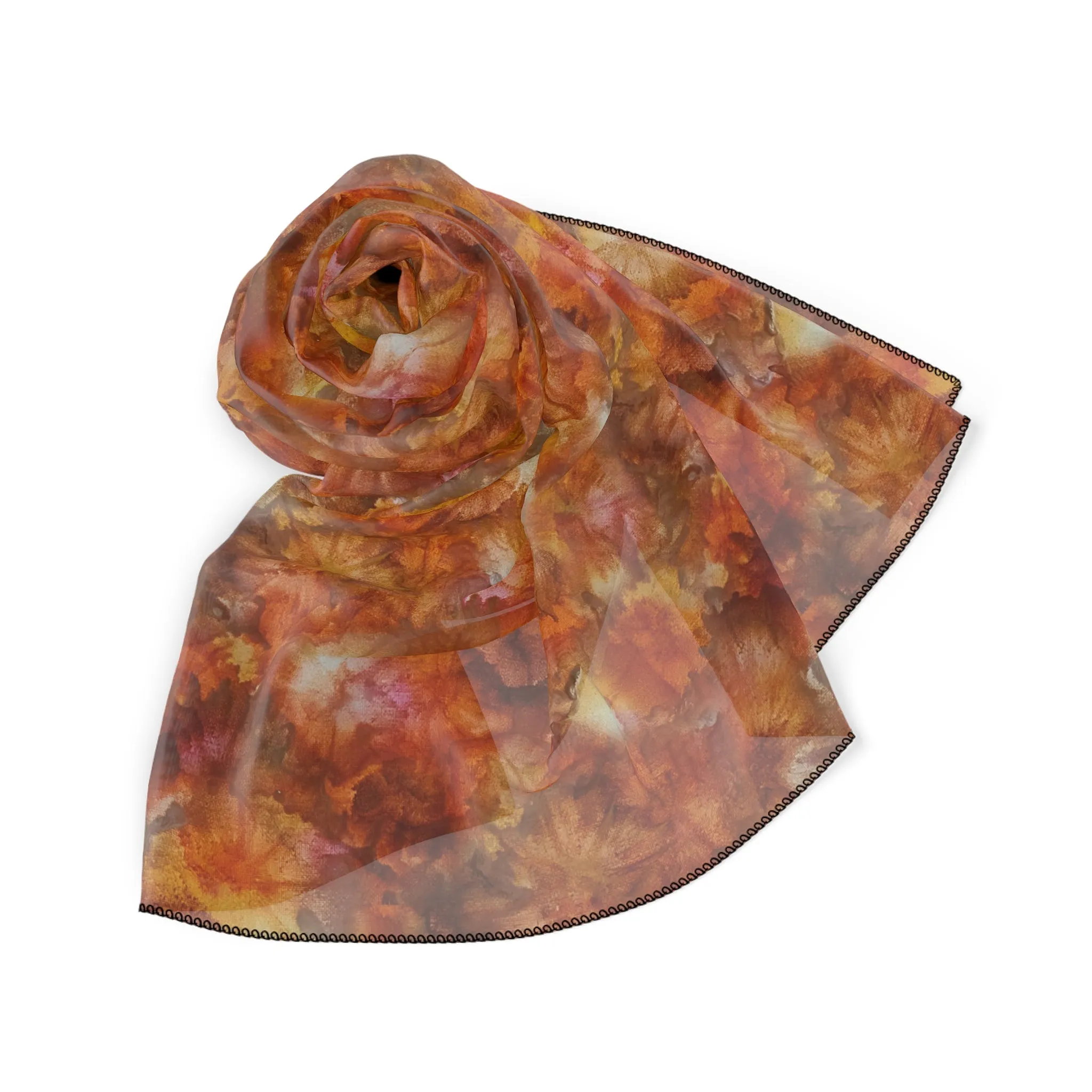 Chiffon Scarf - Fall in New England