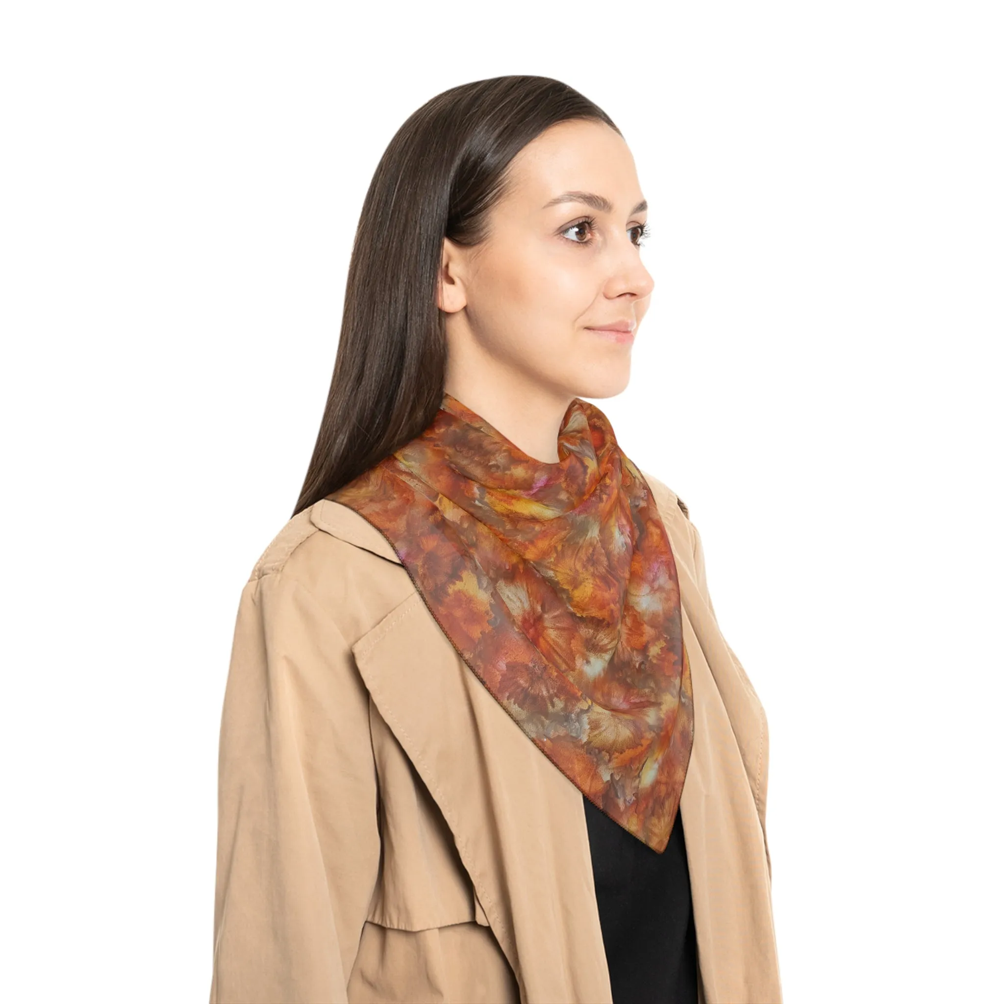 Chiffon Scarf - Fall in New England