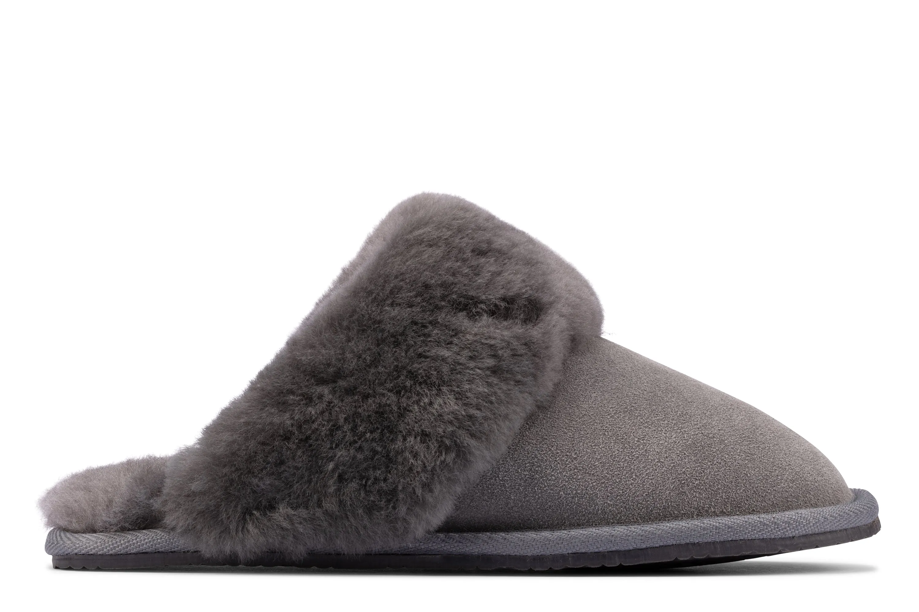 Clarks Warm Lux Grey Suede