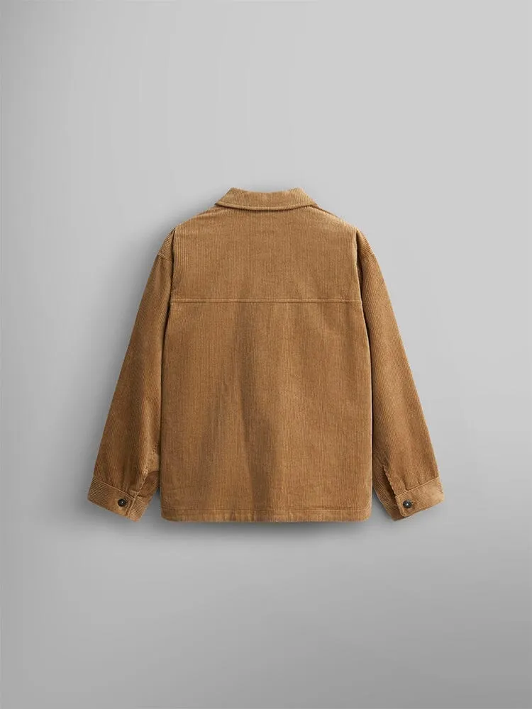 CORDUROY CHORE COAT W (SEASONAL)