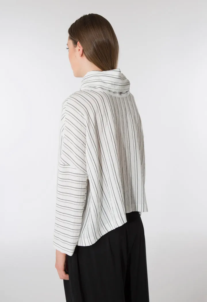 Cowl Neck Oversized Top