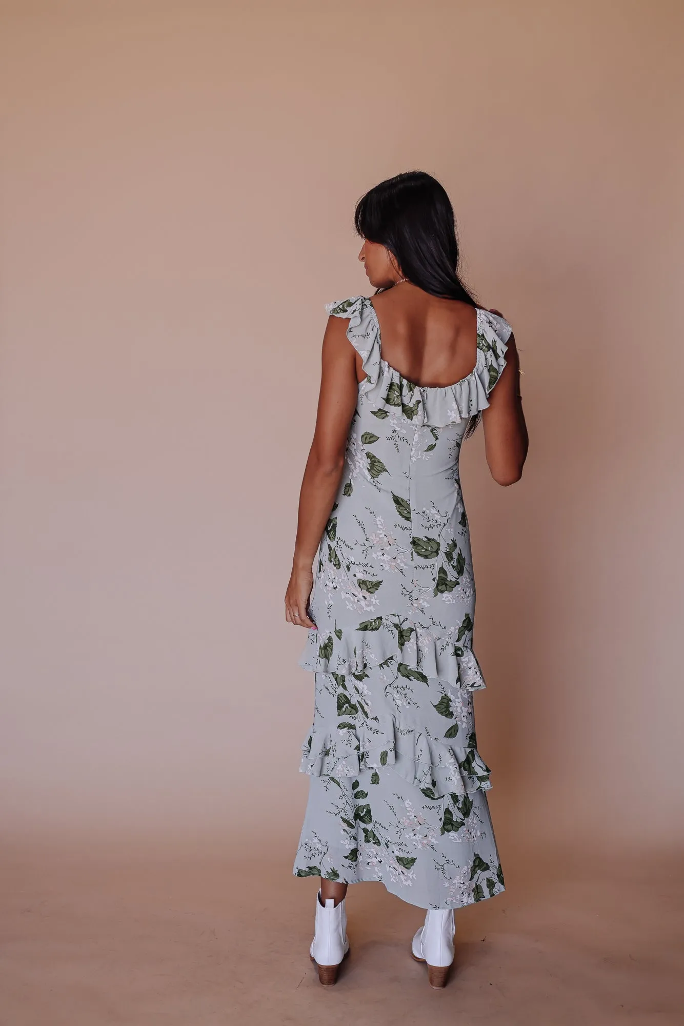 Dalia Fall Midi Dress - Coming Soon