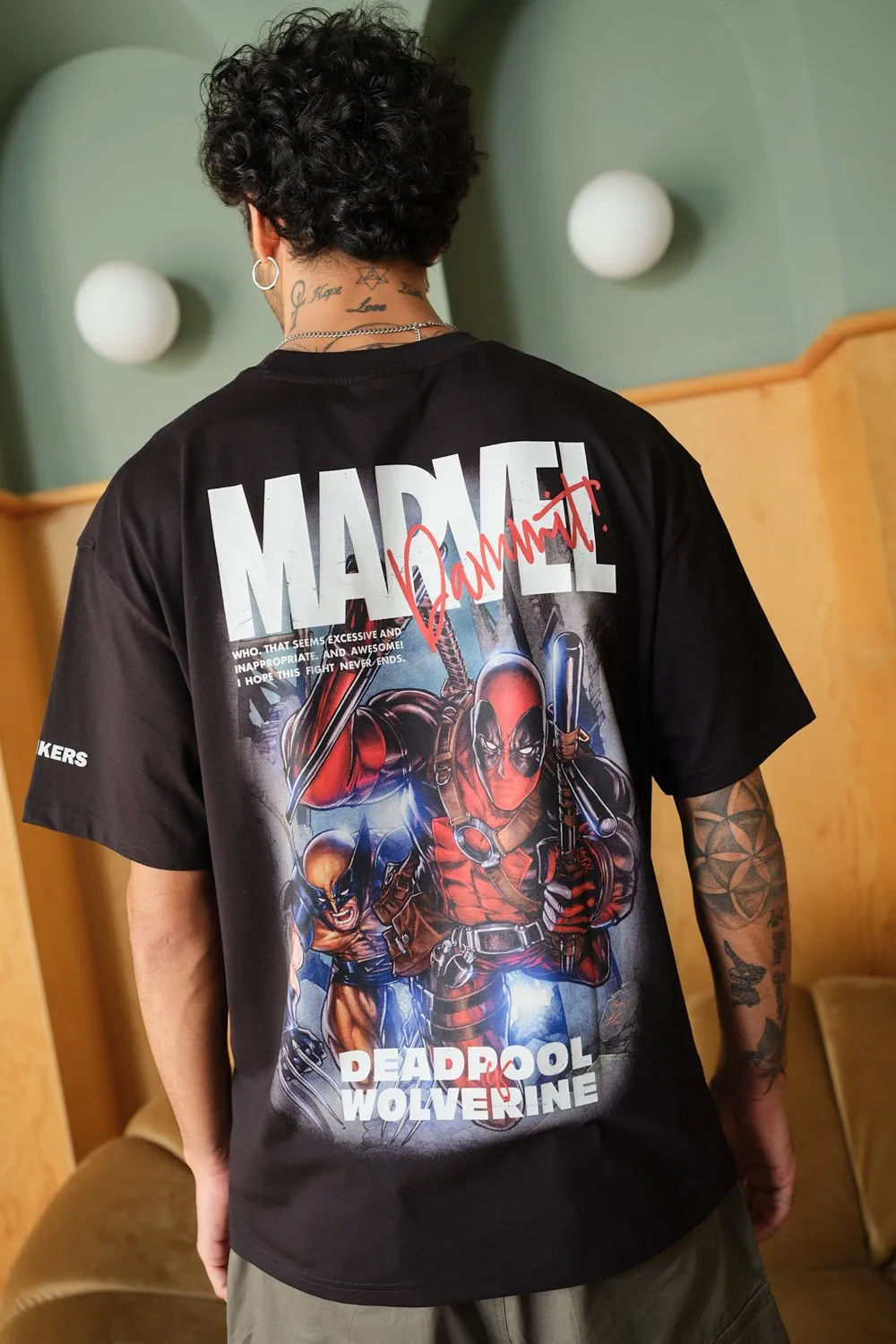 Deadpool Oversized T-shirt