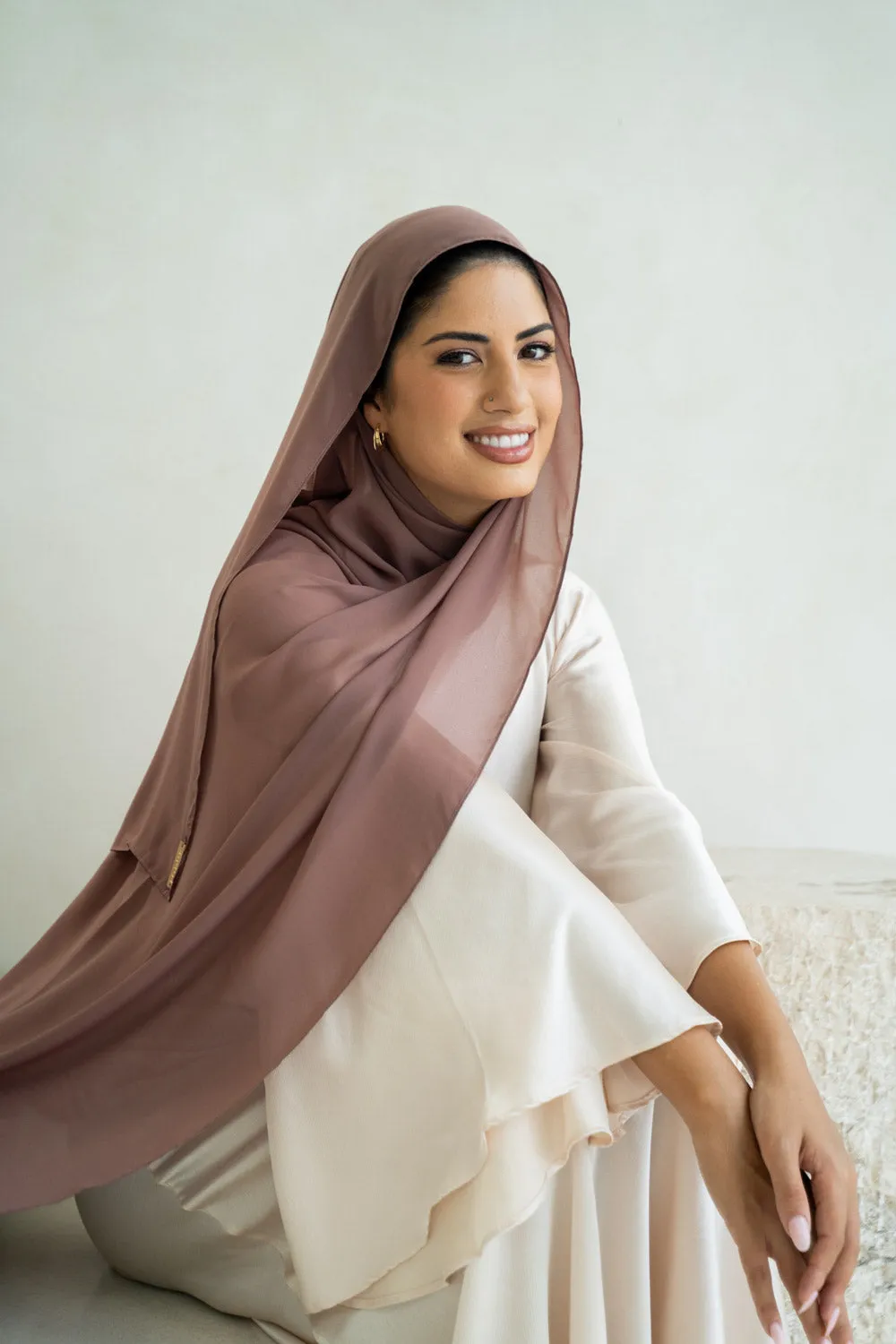 Desert Dawn Chiffon hijab-Colour 152