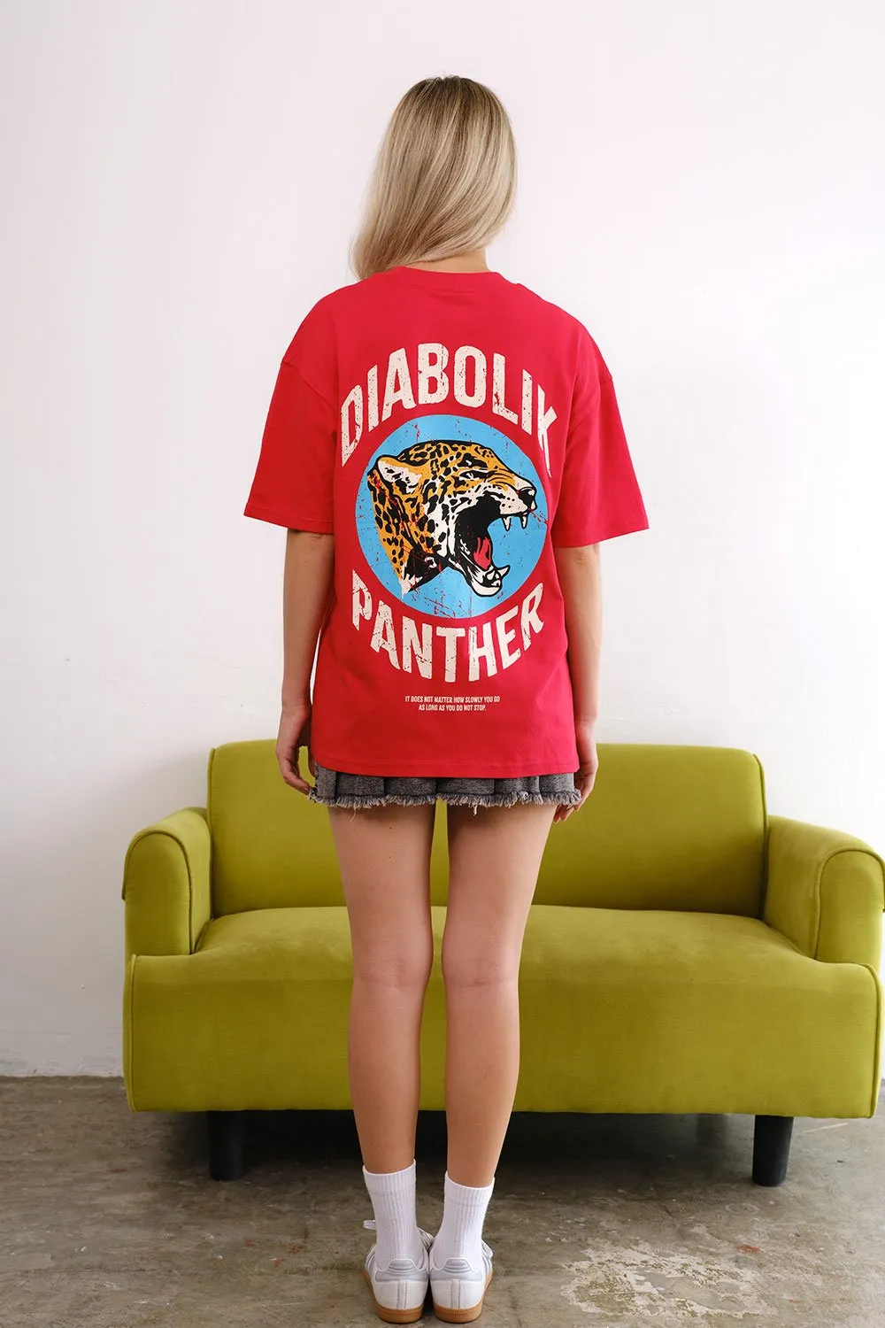 Diabolik Panther Oversized T-shirt