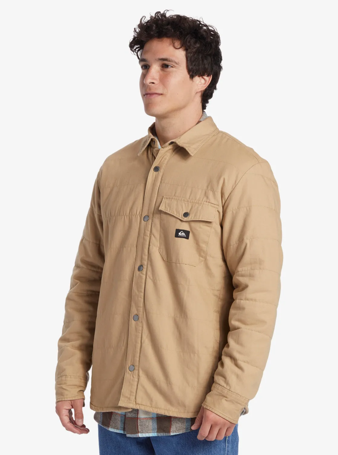 Downrail Upd Canvas Jacket - Plage