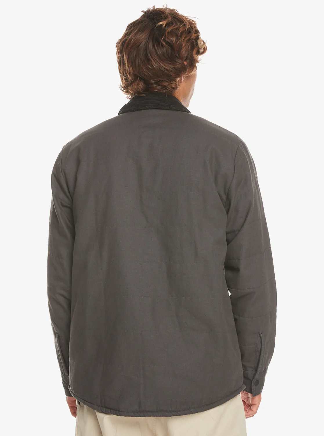 Downrail Upd Canvas Jacket - Tarmac