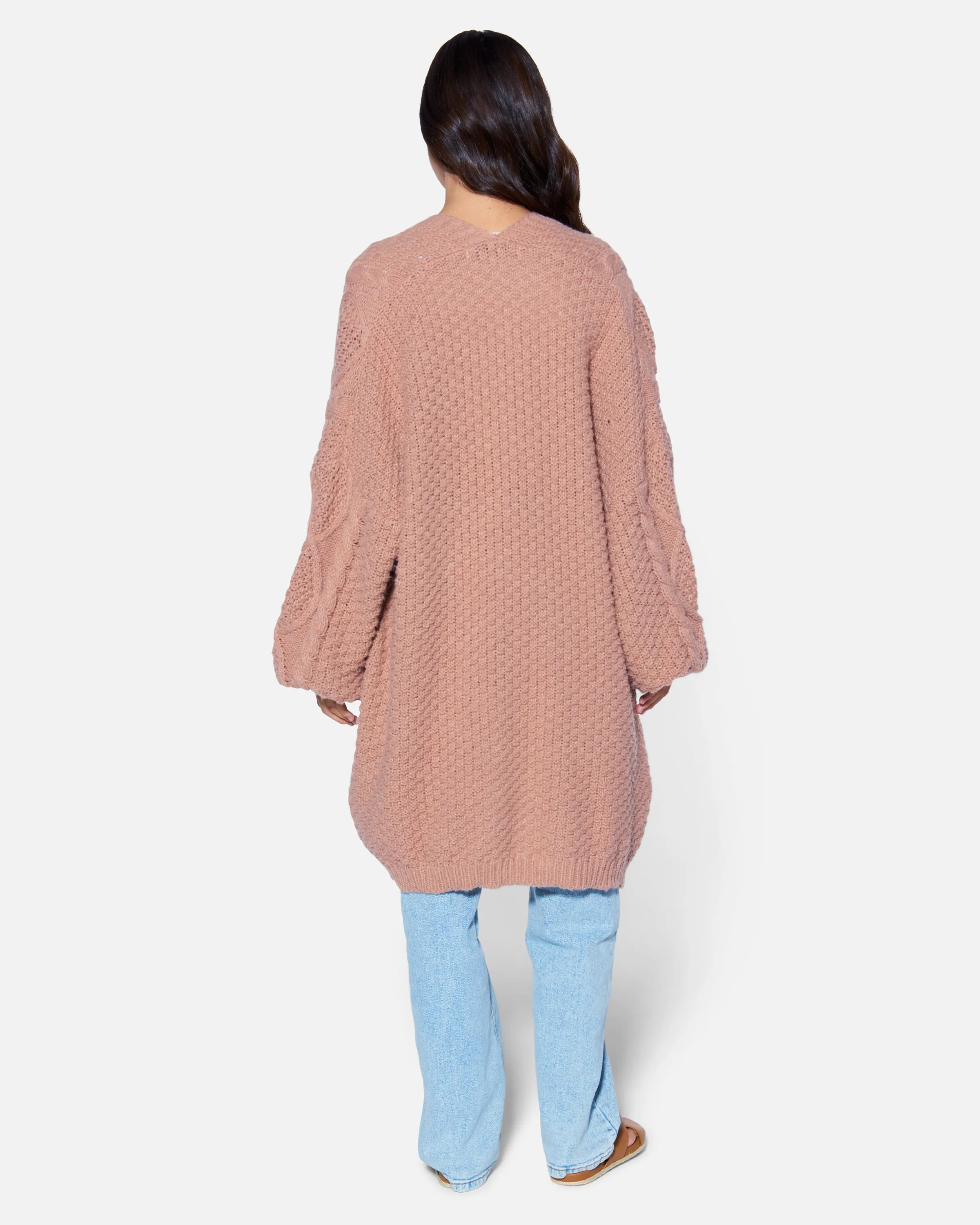 ESSENTIAL OLIVIA OVERSIZED CARDIGAN