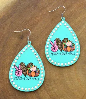 Fall / Halloween earrings