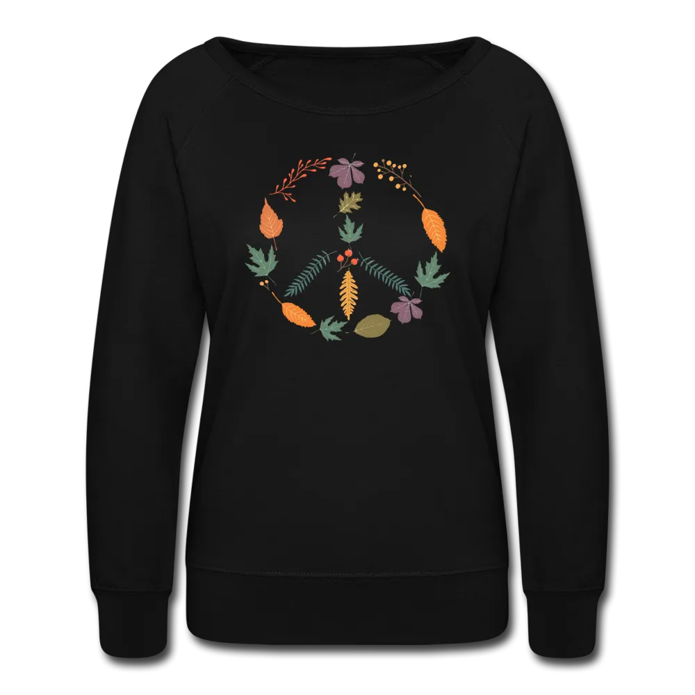 Fall Peace Sign- Sweatshirt