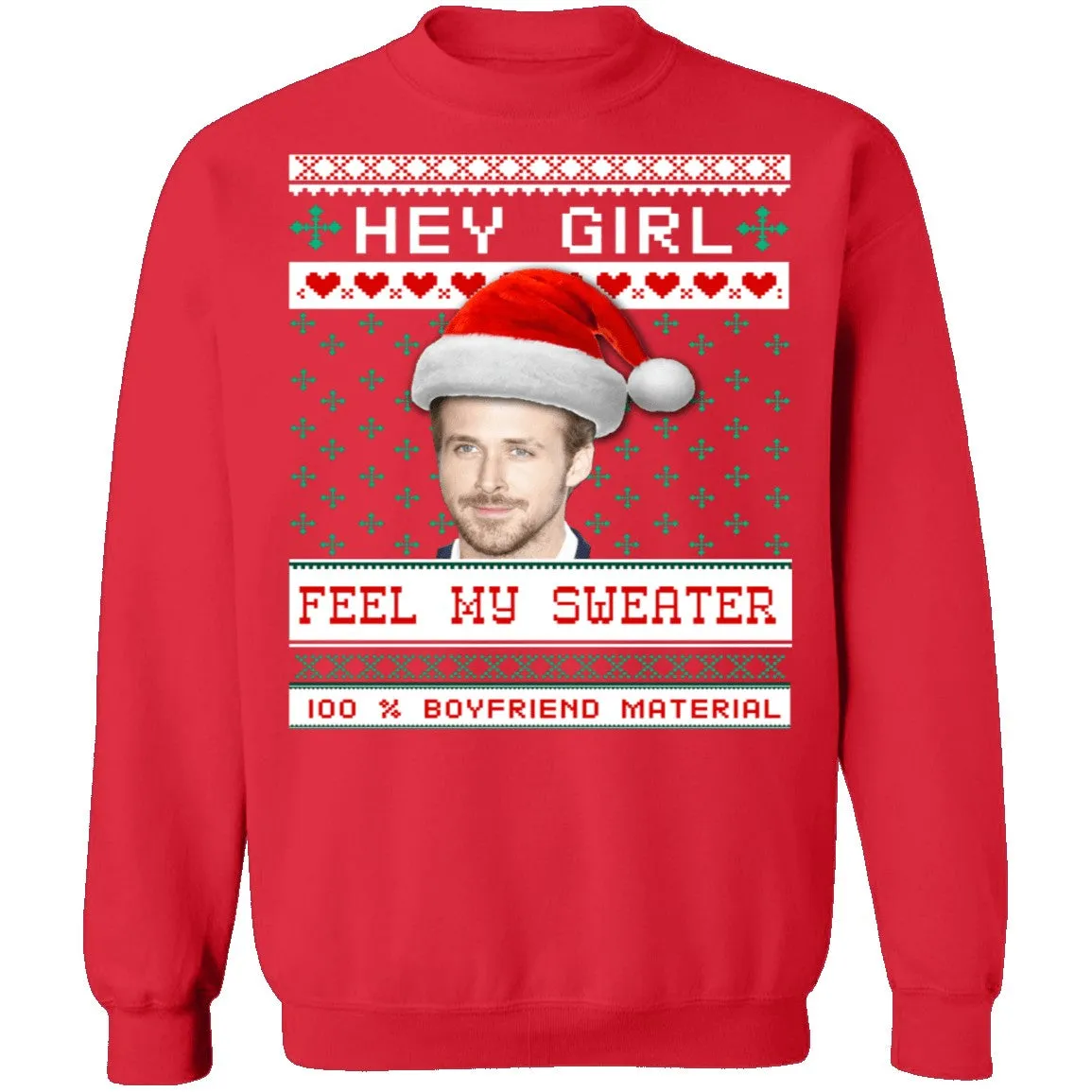 Feel My Sweater Ugly Christmas Sweater