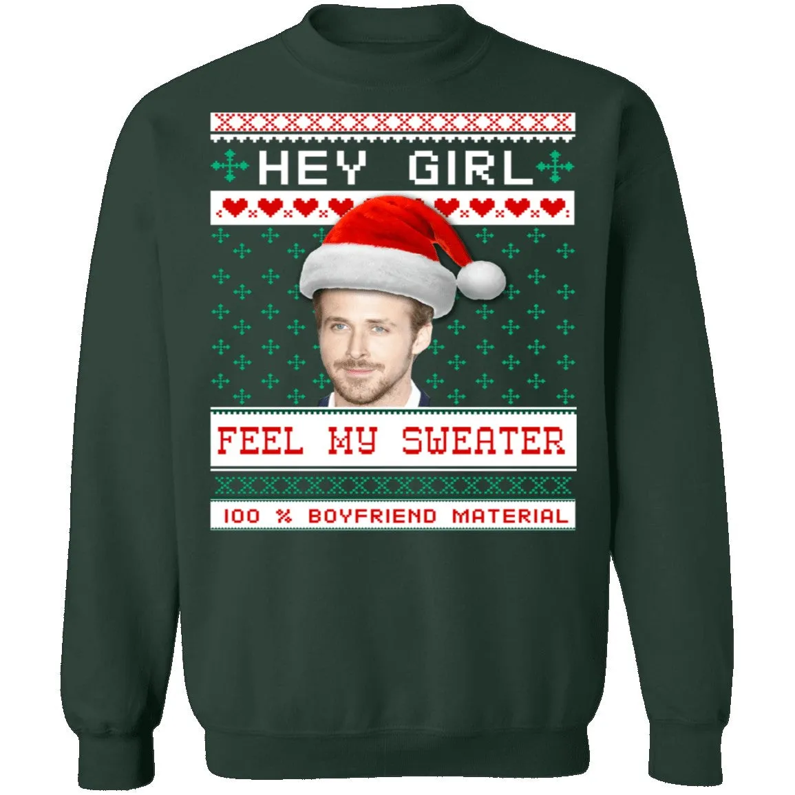 Feel My Sweater Ugly Christmas Sweater