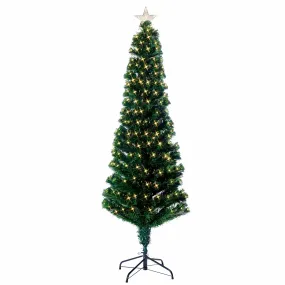 Fibre Optic Tree Slim with Warm White LEDs (1.8m)