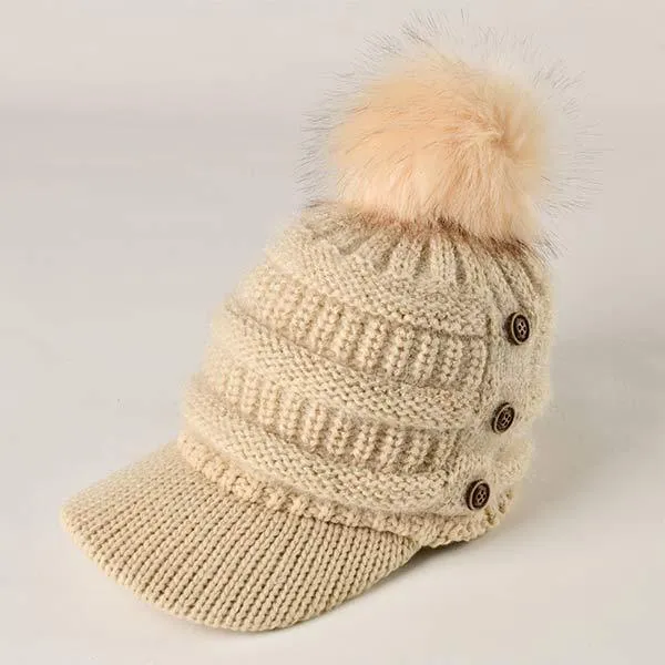 Fleece Thickened Warm Cap 85664837C