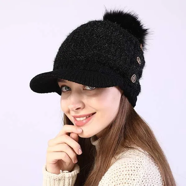 Fleece Thickened Warm Cap 85664837C