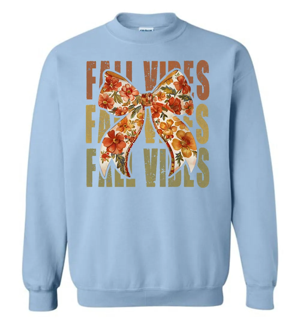 Floral Fall Vibes Sweatshirt