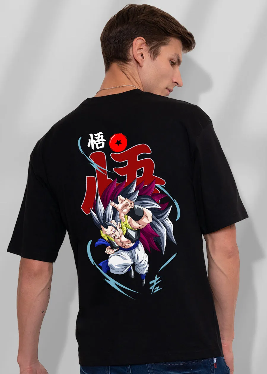 Gogeta Men Oversized T-Shirt