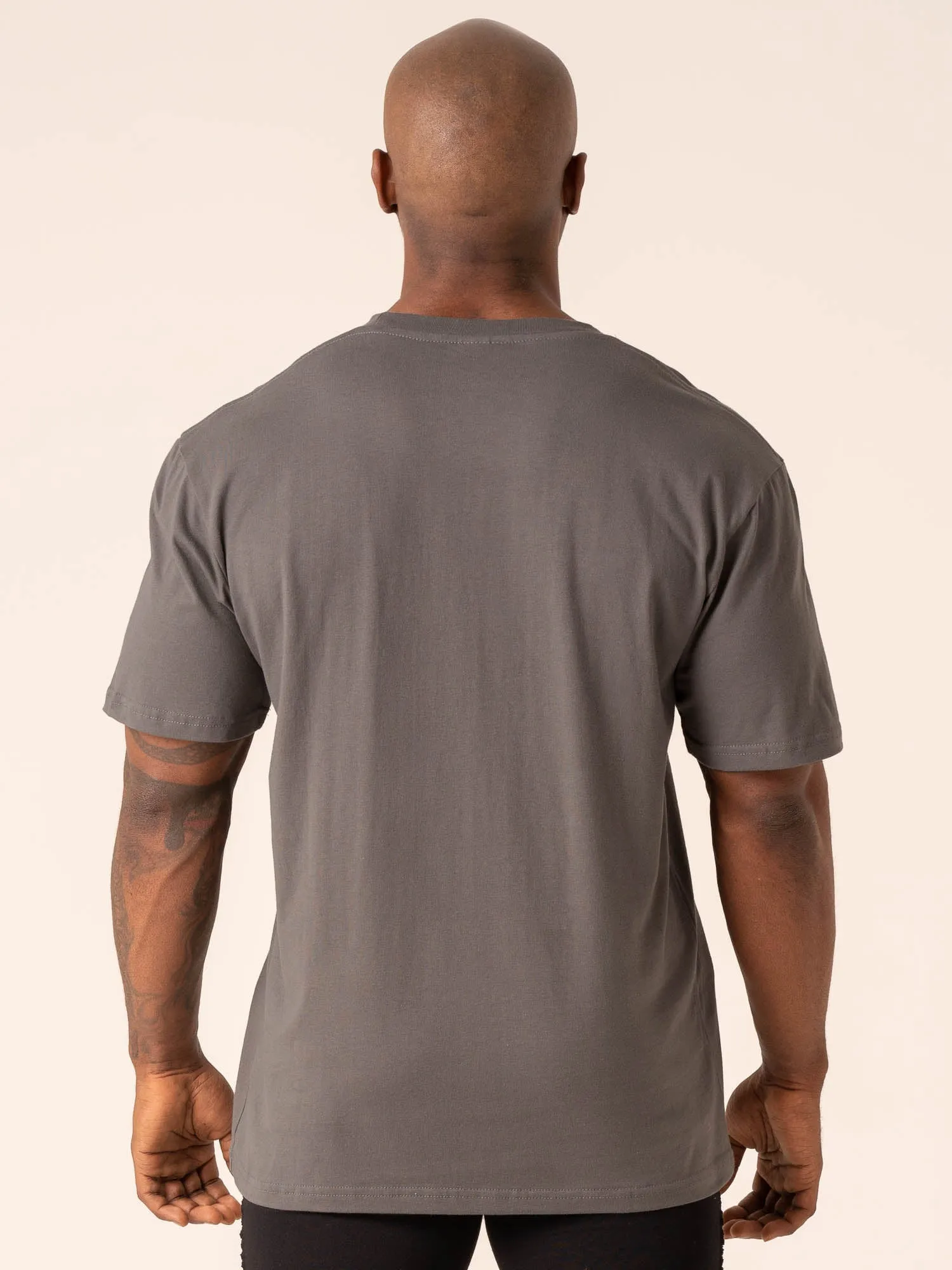 Grit Oversized T-Shirt - Charcoal