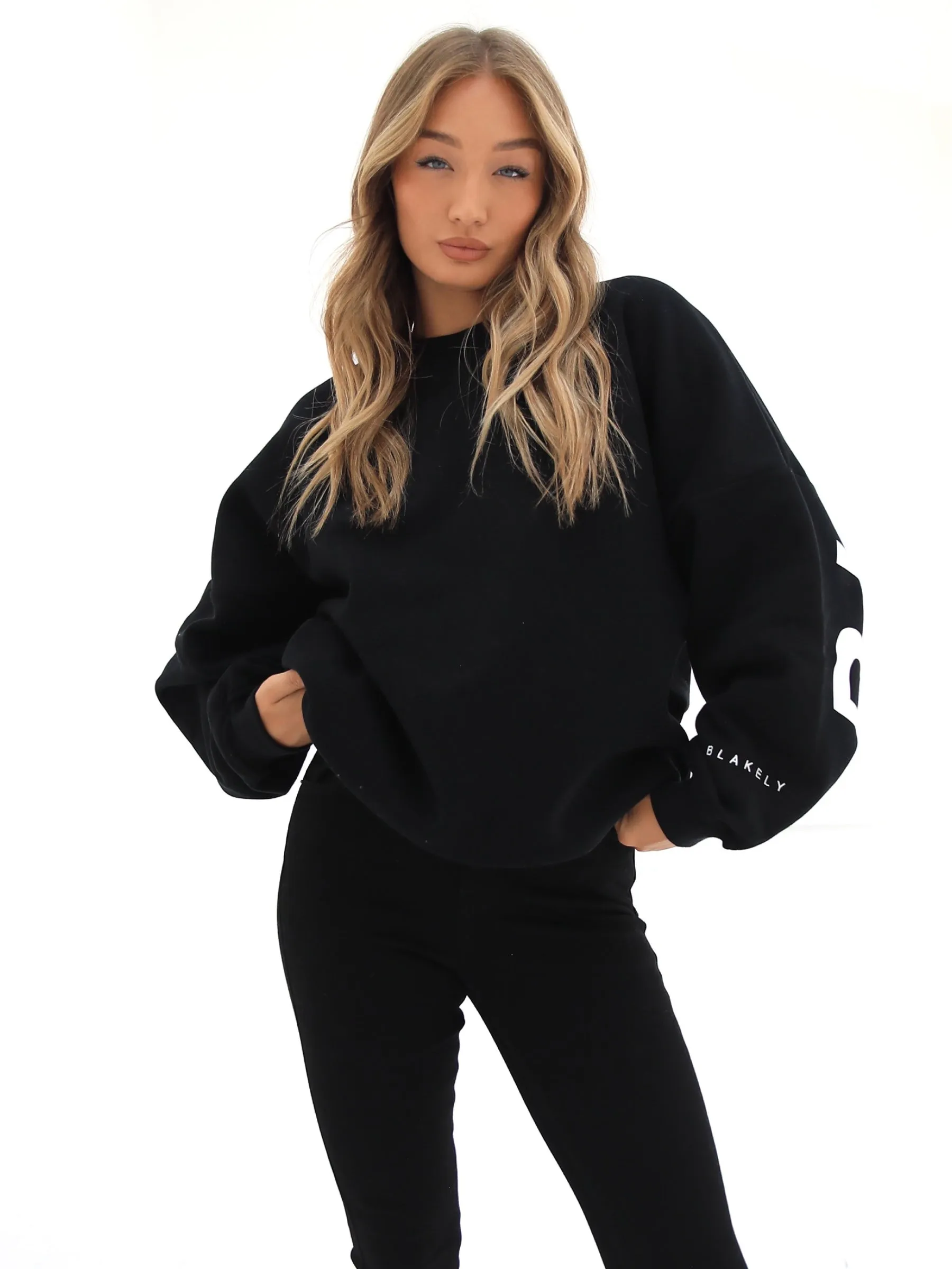 Isabel Oversized Jumper - Black