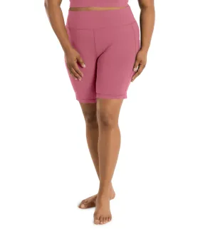 JunoStretch Side Pocket Short Warm Mauve - FINAL SALE